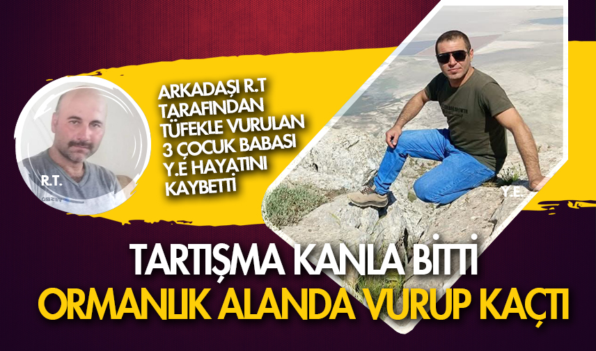 Ormanlık alanda vurup kaçtı